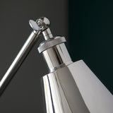 Felton Floor Light in Bright Nickel