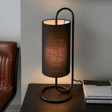 Matt black & black fabric