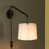 Willow Wall Light in Black and Grey