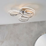 Montpellier Semi Flush Light in Chrome