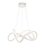 Atlas Pendant in Textured White