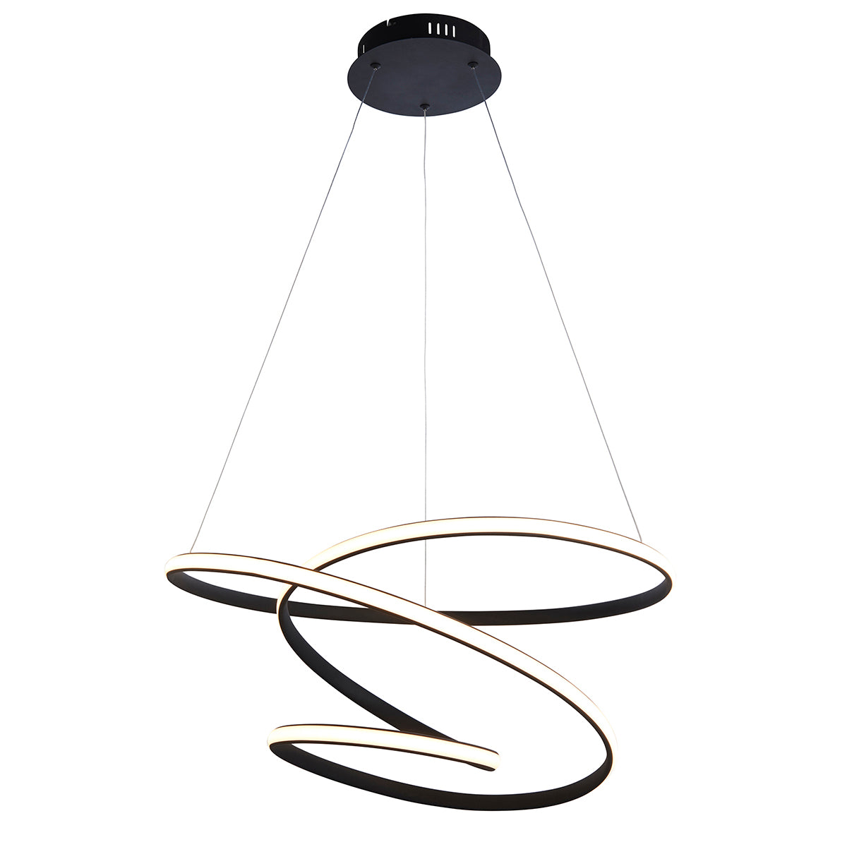 Talani Pendant in Textured Black