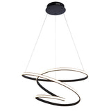 Talani Pendant in Textured Black