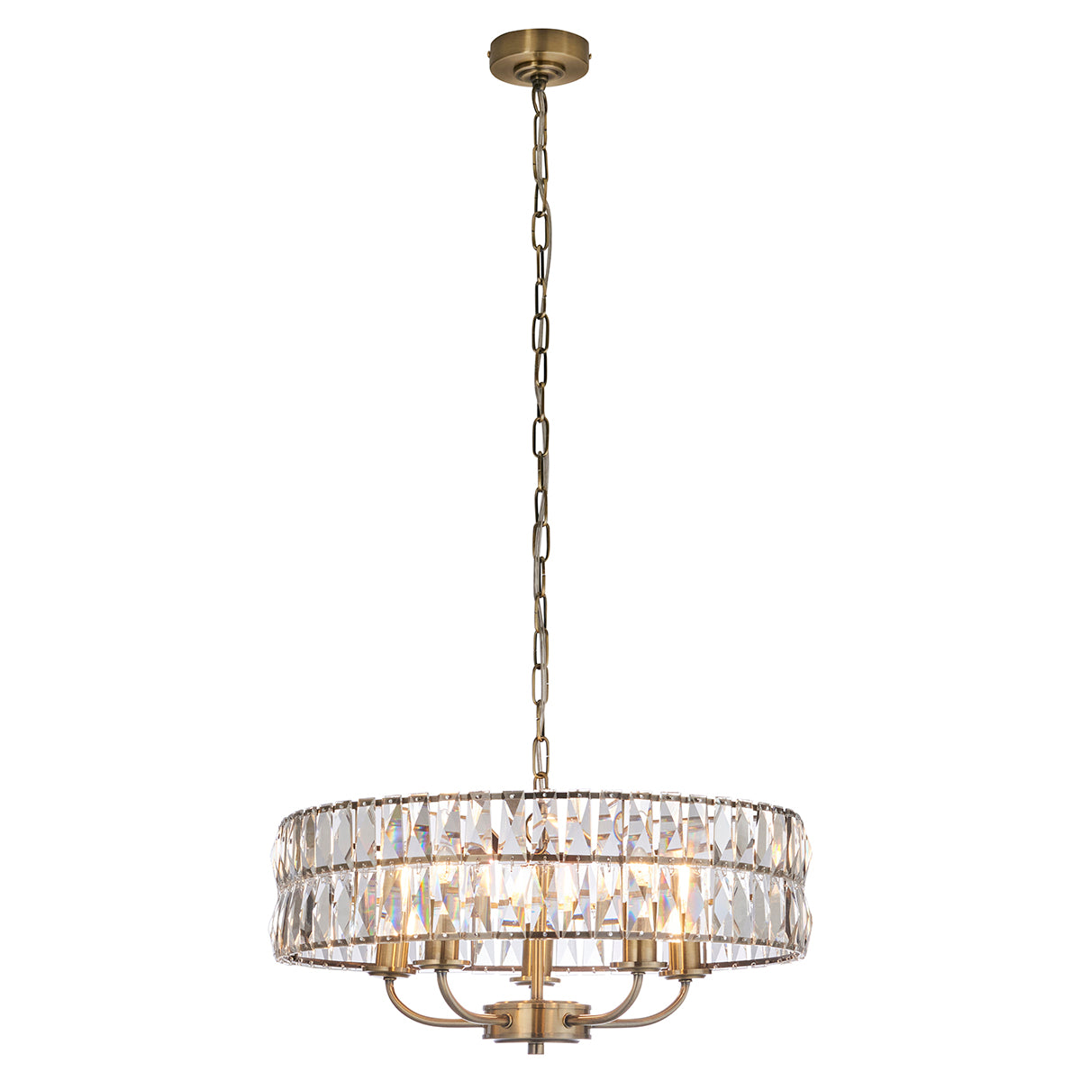 Brass 5 Light