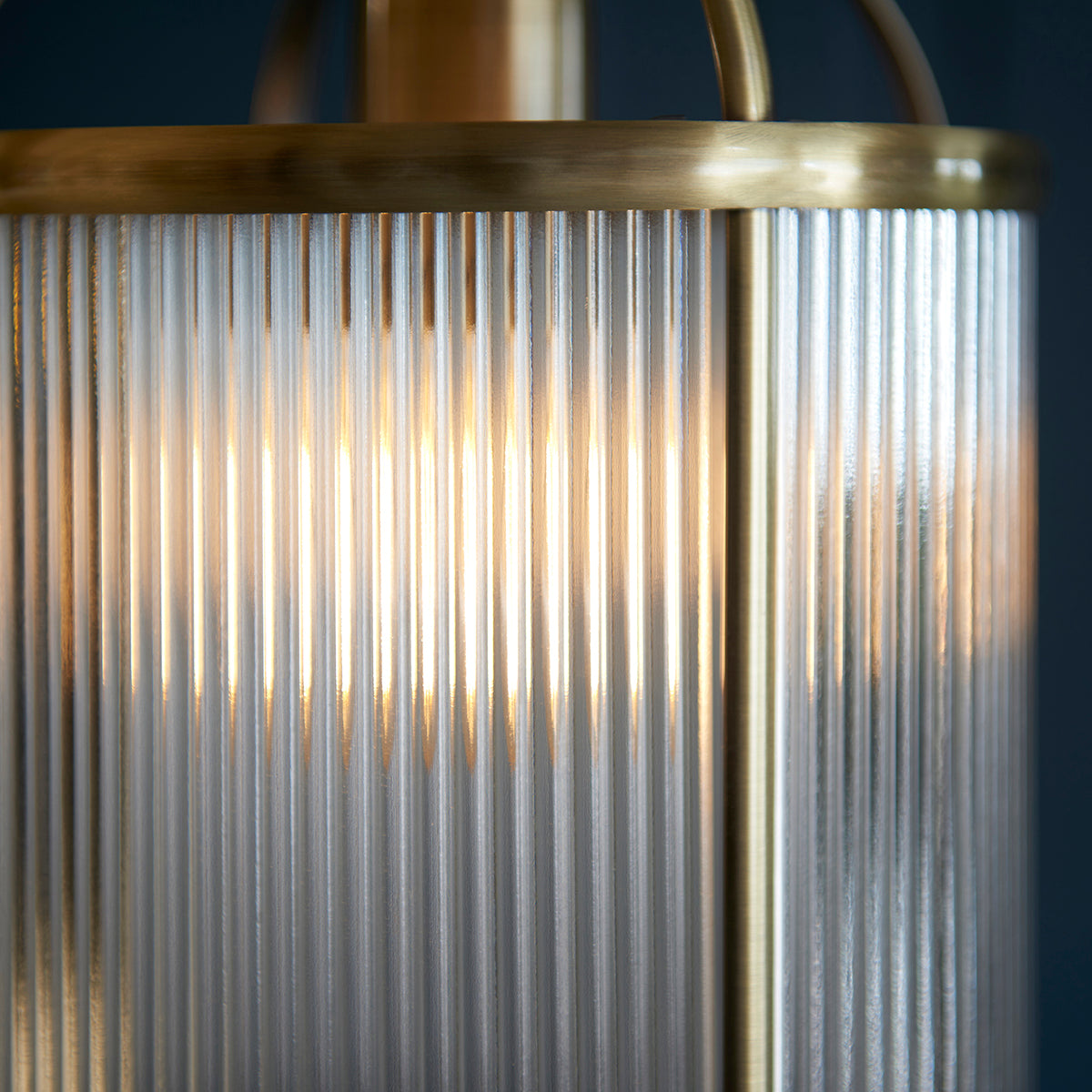 Ribbed 1 Light