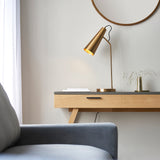Kai Table Lamp in Warm Antique Brass