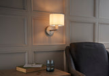 Aloe Wall Light in Nickel